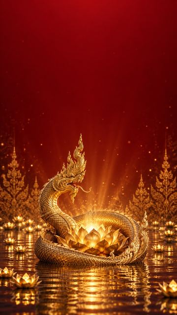 wallpaper มงคลพญานาค