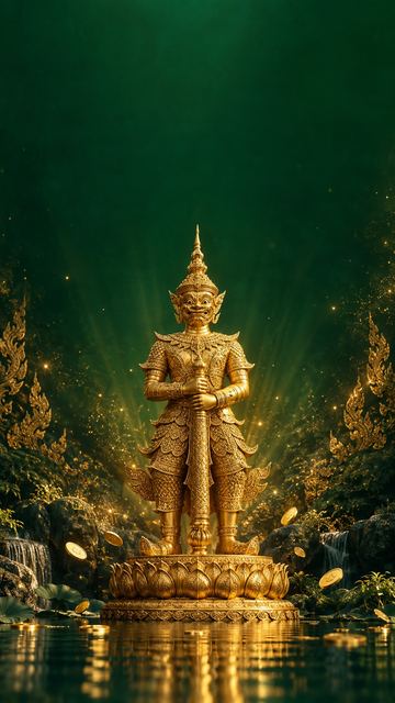 wallpaper มงคลท้าวเวสสุวรรณ